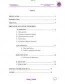 PROCESO DE ATENCION DE ENFERMERÍA Datos generales.