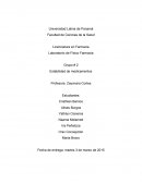 Laboratorio de Físico Farmacia Grupo # 2