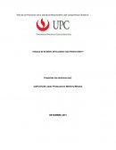 TRABAJO DE BUSINESS INTELLIGENCE AND PREDICTABILITY