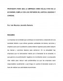 La empresa como célula viva de la sociedad