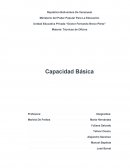 Capacidades básicas en las oficinas Es el conjunto de acciones y esfuerzos con otro u otros individuos, que facilitan la consecución de una meta u objetivo común.