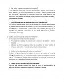 Administración de inventarios ¿Por qué es importante controlar los inventarios?