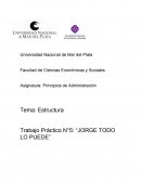 Estructura , principios de administración