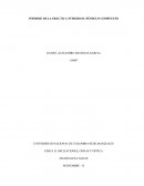 INFORME DE LA PRÁCTICA NÚMERO: PÉNDULO COMPUESTO