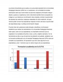Formación académica que reciben los estudiantes en la Universidad Pedagógica Nacional