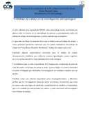 El trabajo de campo en la investigación antropológica