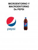 Microentorno y macroentorno de Pepsi