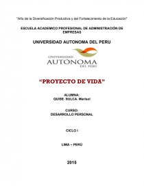 CURSO: DESARROLLO PERSONAL. Página 1