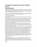 Tratamiento temprano de mordida abierta