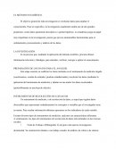 Metodo estadistico LA INVESTIGACIÓN.