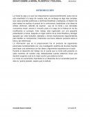 Moral filosófica y teólogica