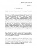 Explicación de finanzas internacionales