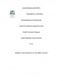 Psicopatología del Adolescente. Cuadro de trastornos segundo parcial