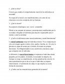 ¿Qué es la ética y moral?