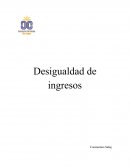 La desigualdad de ingresos Constantino Sabaj