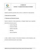 Establecer parámetros generales sobre el control y la calibración de masas patrones