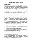 Federico García Lorca.Características de la generación del 27