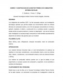 DISEÑO Y CONSTRUCCION DE UN MOTOR TERMICO DE COMBUSTIÓN EXTERNA ESCOLAR.