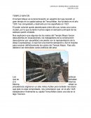 Resumen El templo Mayor