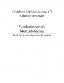 Factores en el proceso de compra