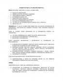 ELEMENTOS PARA LA PLANEACION DIDACTICA