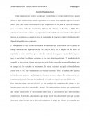 Justicia Organizacional.