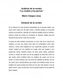 Novela "La ciudad y los perros"