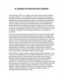 EL MUNDO DE MUCHOS EN GUERRA.