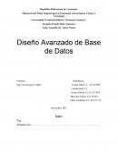 Tecnologias. Diseño Avanzado de Base de Datos