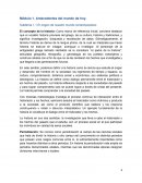 Módulo 1. Antecedentes del mundo de hoy