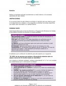 Realice la siguiente actividad considerando su medio laboral y los conceptos aprendidos en este módulo.