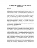 Investigación LA GENESIS DE LA REIVINDICACIÓN DEL INDIVIDUO CONSUMIDOR