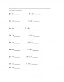 Examenes de operaciones para primaria