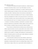 Niñez, adolescencia y adultez