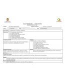 Informática y computación: Secuencia didáctica