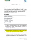 Modelos de Actas de Reunión