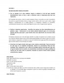 Descripción y caracterización física del agua.