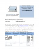 EVIDENCIA CIENTÍFICA Unidad uno: La construcción del conocimiento científico