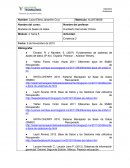 Evidencia. Modelos de bases de datos