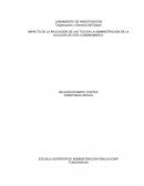 IMPACTO DE LA APLICACIÓN DE LAS TICS EN LA ADMINISTRACION DE LA ALCALDÍA DE CHÍA CUNDINAMARCA