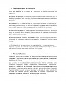 Objetivos de un Centro de Distribución