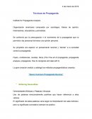 Técnicas de Propaganda.