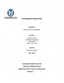 Trabajo de investigacion Ergonomia