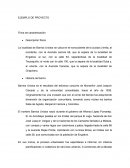 EJEMPLO DE PROYECTO. La localidad de Barrios Unidos