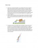 Problemario de Física: Trabajo y Energía