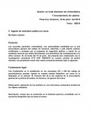 Dictamen de criminalística y levantamiento de cadáver.