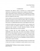 Ensayo de La caballerosidad