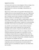 Historia Ingeniería en China.