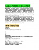 Exploración y estancia