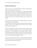 Resumen de la lectura "El sistema político mexicano"